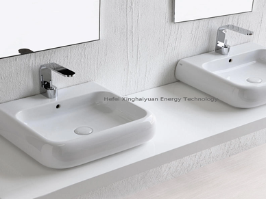 グラスファイバー洗面器: モダンな空間に強度とスタイルを組み合わせる